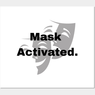 Mask Activated Posters and Art